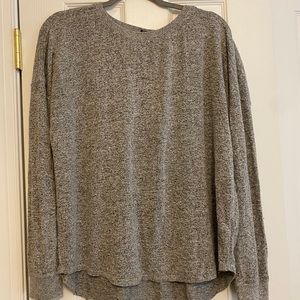 gray long sleeve